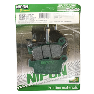 SET DE PASTILLAS  XR250 NIPON
