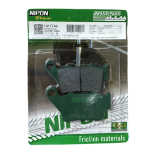 SET DE PASTILLAS TRAS. NS200 NIPON
