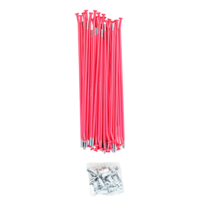 SET DE RAYOS TRAS HONDA NXR125 ROSADO KI