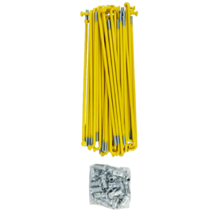 SET DE RAYOS TRAS/DELANT HONDA CGL125 AM