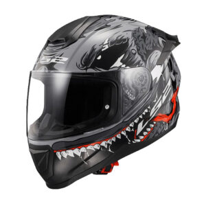 CASCO MONSTER NEGRO/GRIS XL (copia)