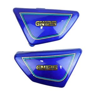 SET DE TAPA RH/LH SUZUKI GN125H AZUL KIM
