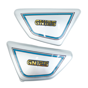 SET DE TAPA RH/LH SUZUKI GN125H GRIS KIM