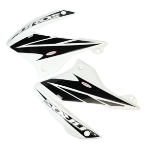 SET DE TAPADERAS DE TANQUE BLANCA NXR125