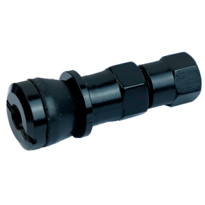 VALVULA RECTA M/SPORT NEGRA KIMTEC