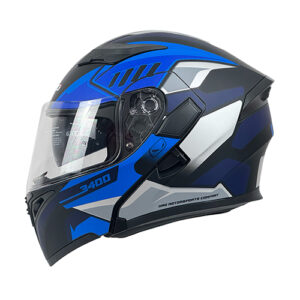 CASCO NEGRO M/GRIS RAZOR HRO 3400 S (copia)