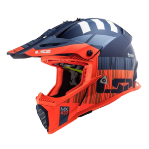 CASCO FAST MINI XCODE NAR M/AZUL LS2 S