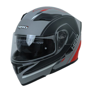 CASCO GRIS M/ROJO MIDD HRO 3400 S
