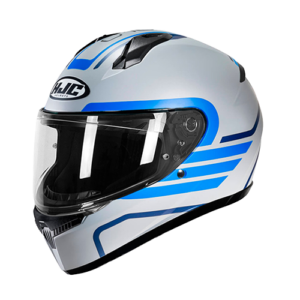 CASCO HJC C10 LITO GRIS AZUL M