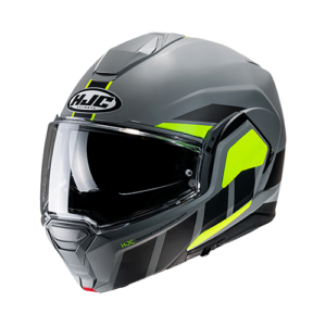 CASCO HJC i100 BEIS MATE GRIS/AMARILLO