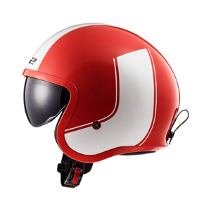 CASCO LS2 SPITFIRE-RIM ROJO/BLANCO XL