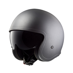 CASCO LS2 SPITFIRE-SOLID GRIS/MATE XL