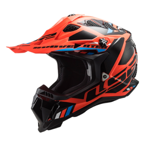CASCO LS2 STOMP FLUO NEGRO XL