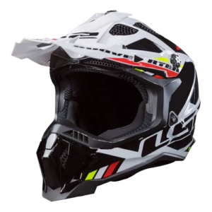 CASCO MX700 EVO ROSCAL NEGRO/NARAN LS2 L