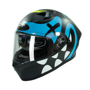 CASCO NEGRO M/AZUL CRKARTOON ICH 503 S