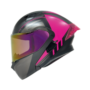 CASCO NEGRO M/FUCSIA DOKU ICH-3120 XL (copia)