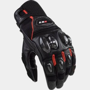GUANTES SPARK 2 MAN LS2 NEGRO/ROJO M (copia)