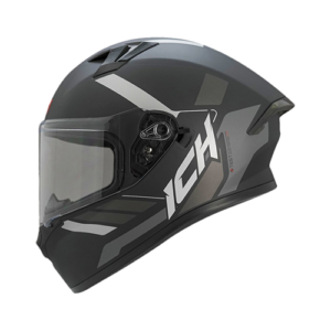 CASCO NEGRO M/GRIS GEGGA ICH 503 S