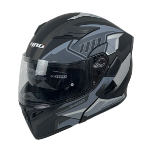 CASCO NEGRO M/GRIS SUPER HRO 3400 S