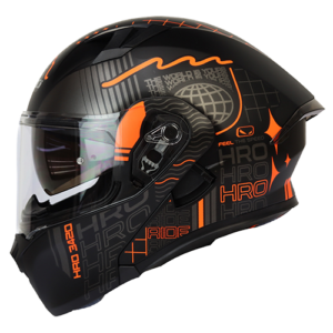 CASCO NEGRO M/NARANJA WWIDE HRO 3420 S