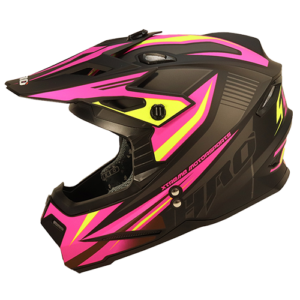 CASCO NEGRO M/ROSADO AIRMAX HRO MX03 M