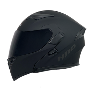 CASCO NEGRO MATE LISO HRO 3400 XL