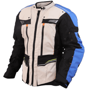 JACKET BB TOURING 4S GRIS/BLANC/AZUL L